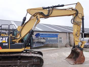 Used heavy machinery Caterpillar 324EL Excavator pe șenile